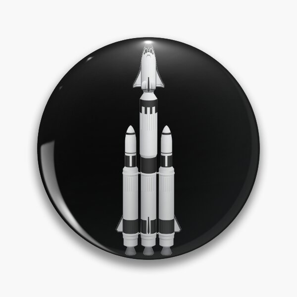 Item preview, Spaceship Rocket with Boosters and Shuttle designed and sold by hobrath.
