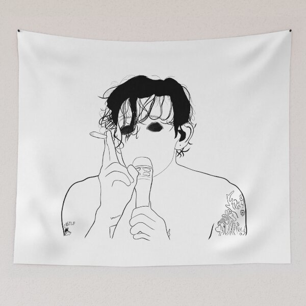 Item preview, Matty Healy The 1975 Line Art designed and sold by PiscesVibes.