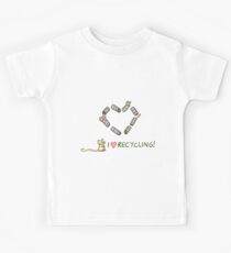 Gerbils Love Recycling Kids Tee