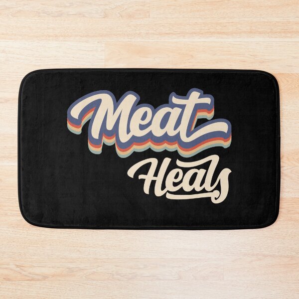 Item preview, Meat Heals Retro Carnivore Vintage Meat Eater designed and sold by inkedtee.