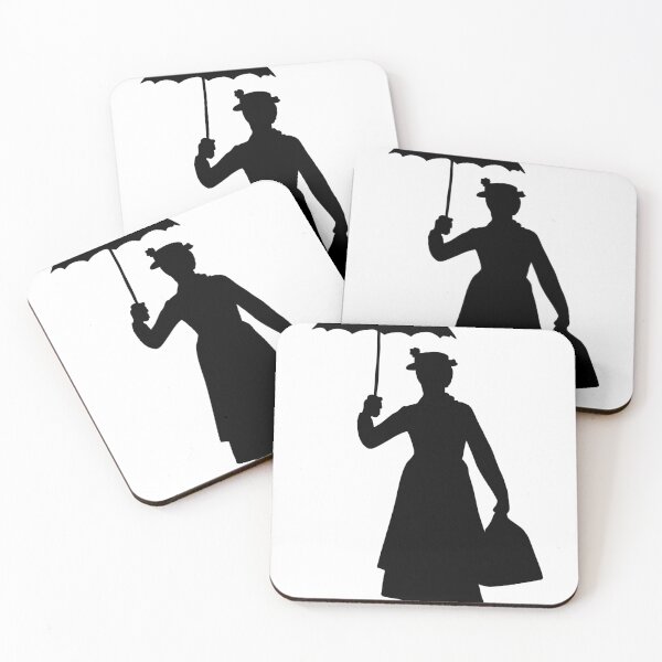 Item preview, Mary Poppins Silhouette (Julie Andrews) 2 designed and sold by JordynHawthorne.