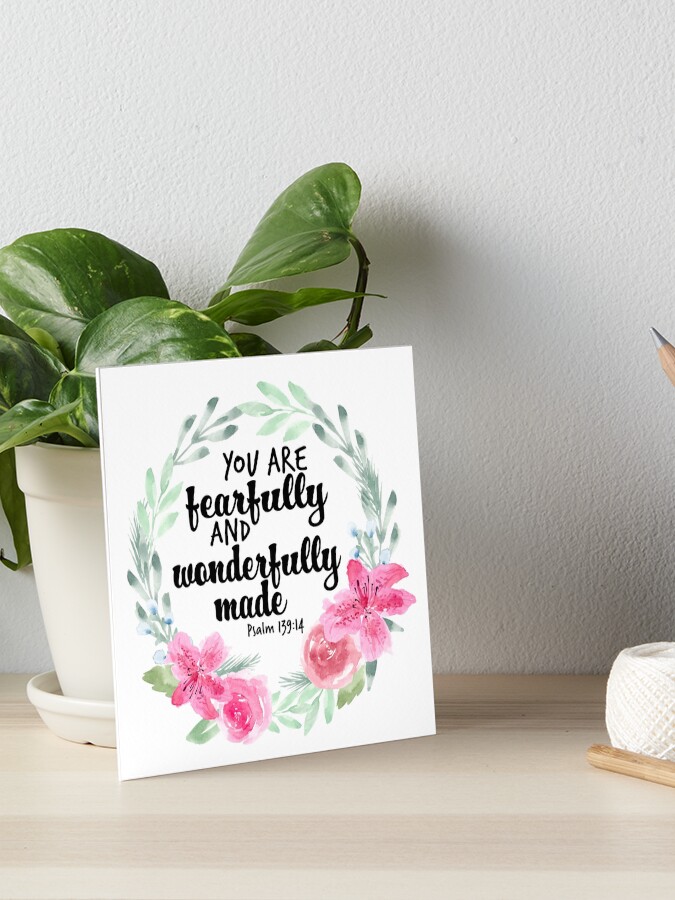 Faithfully And Wonderfully Made Tote Bag Faithfully And Wonderfully Made Tote Bag