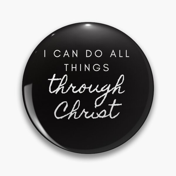 Item preview, I Can Do All Things Through Christ, Phil. 4:13 (Color) designed and sold by bk2218.