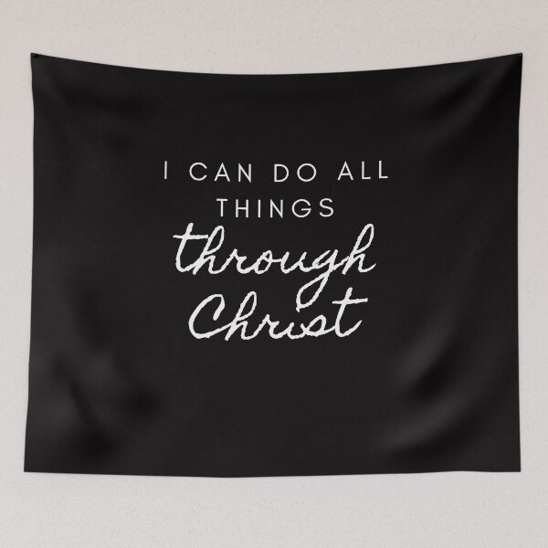 Item preview, I Can Do All Things Through Christ, Phil. 4:13 (Color) designed and sold by bk2218.