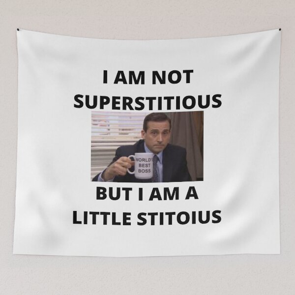 Item preview, Classic Michael Scott Quote designed and sold by Max  Sklar.