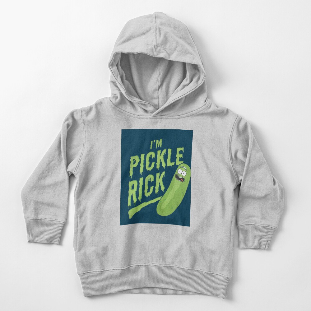 I am Pickle Rick Toddler Pullover Hoodie