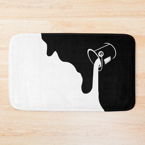 Item preview, Black and white Spilled paint  designed and sold by Halabe art.