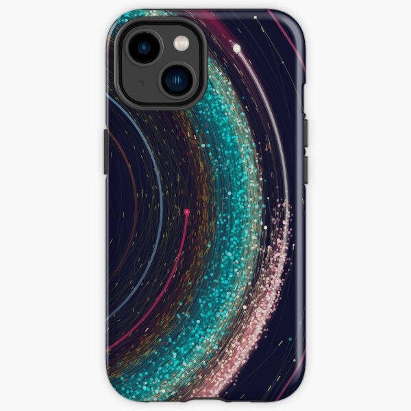 Asteroid Map of the Solar System iPhone Tough Case
