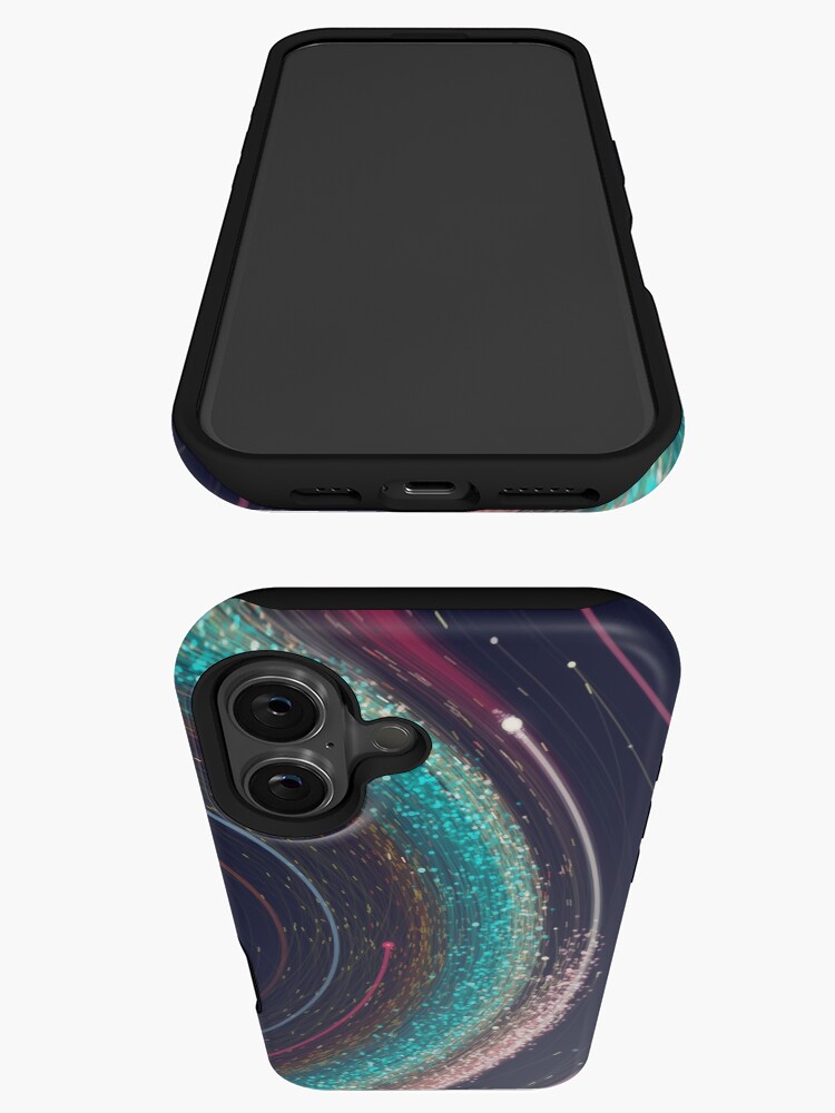 Thumbnail 3 of 4, iPhone Case, Asteroid Map of the Solar System designed and sold by EleanorLutz.