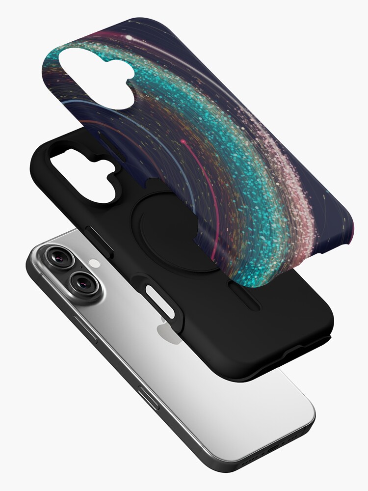 Thumbnail 2 of 4, iPhone Case, Asteroid Map of the Solar System designed and sold by EleanorLutz.