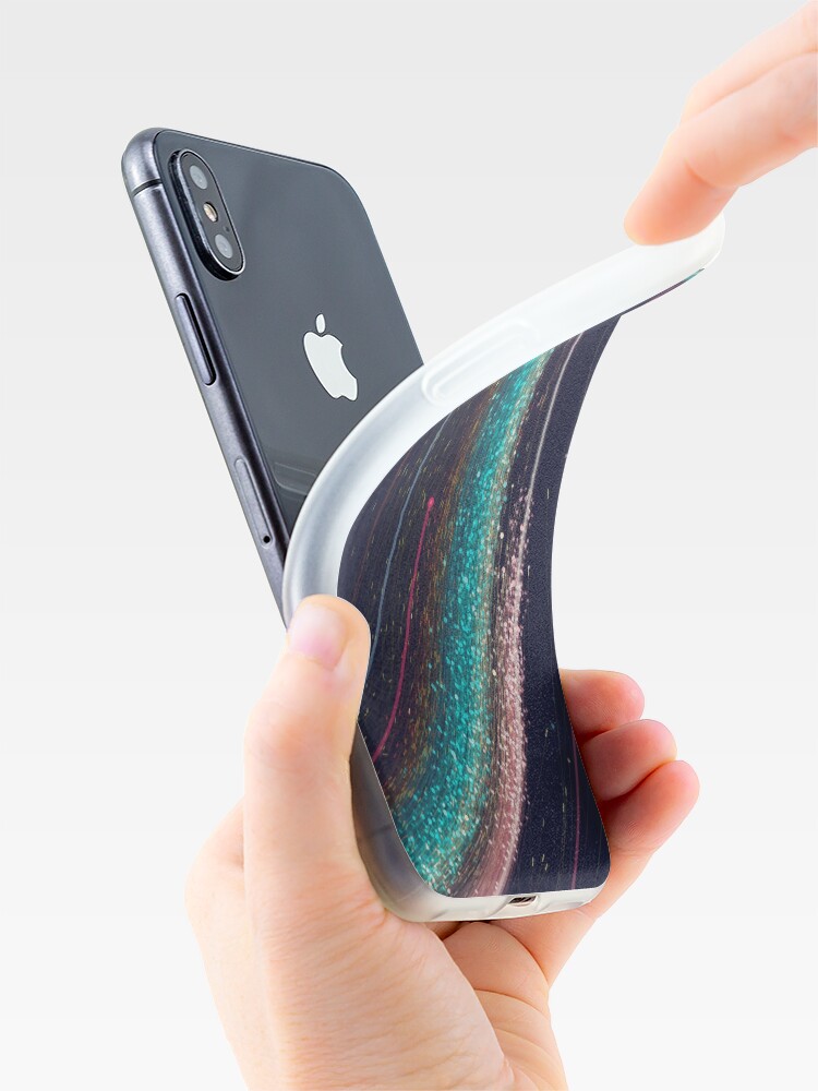 Thumbnail 4 of 5, iPhone Case, Asteroid Map of the Solar System designed and sold by EleanorLutz.