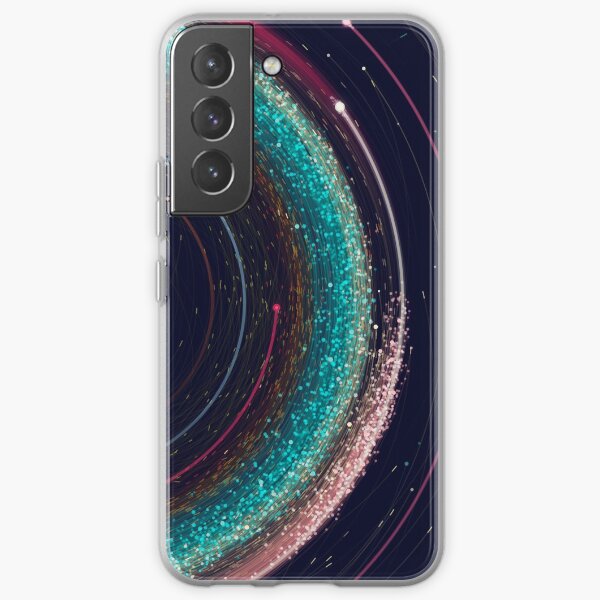 Asteroid Map of the Solar System Samsung Galaxy Soft Case
