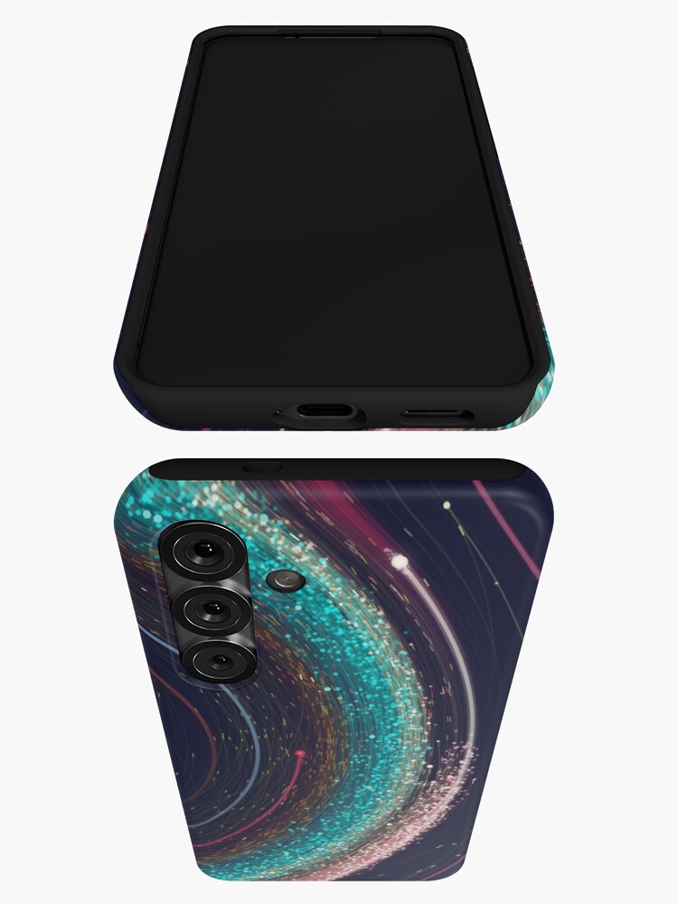 Thumbnail 3 of 4, Samsung Galaxy Phone Case, Asteroid Map of the Solar System designed and sold by EleanorLutz.