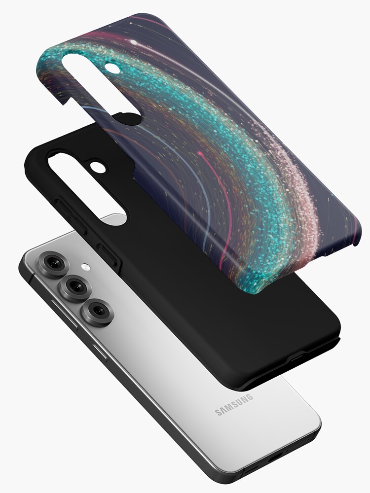Thumbnail 2 of 4, Samsung Galaxy Phone Case, Asteroid Map of the Solar System designed and sold by EleanorLutz.