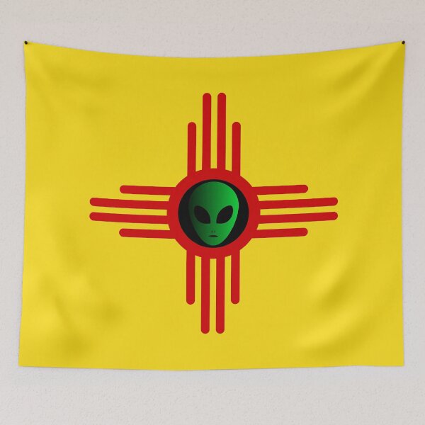 Item preview, Zia Symbol Alien New Mexico designed and sold by Quantastic.