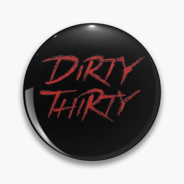 Item preview, Dirty Thirty designed and sold by Zagach Letters.
