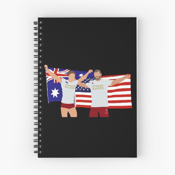 Item preview, Mat Fraser and Tia Toomey Holding Flags designed and sold by Aeodice.