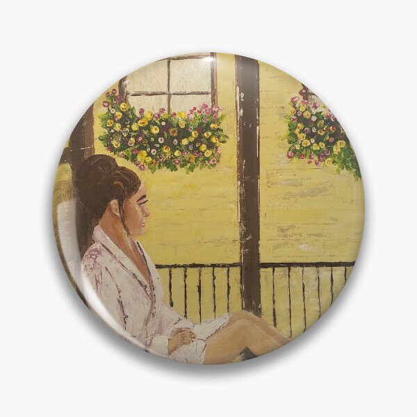 Item preview, Young Woman Waiting in the WIndow designed and sold by LivingArtBrenda.