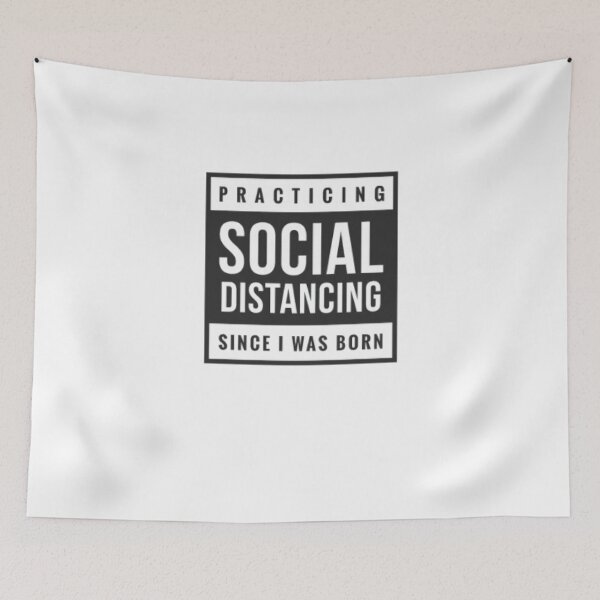 Item preview, Social Distance Tshirt Corona Nerd designed and sold by Matthew-Barry.