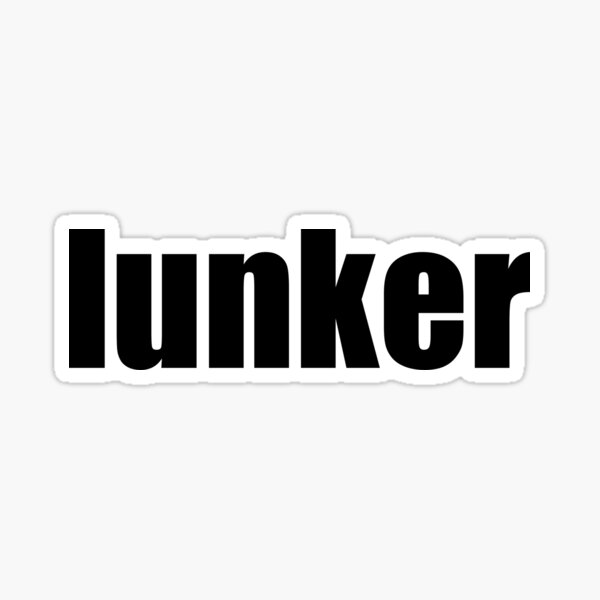 lunker Sticker
