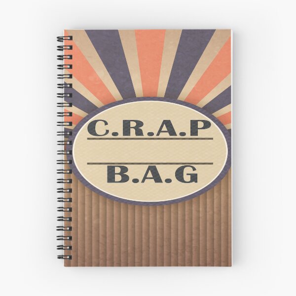 Item preview, crap bag VINTAGE designed and sold by RedoneDesignART ⭐⭐⭐⭐⭐.