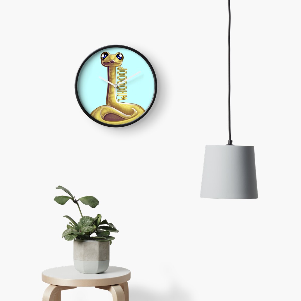 Whooping Snake Clock