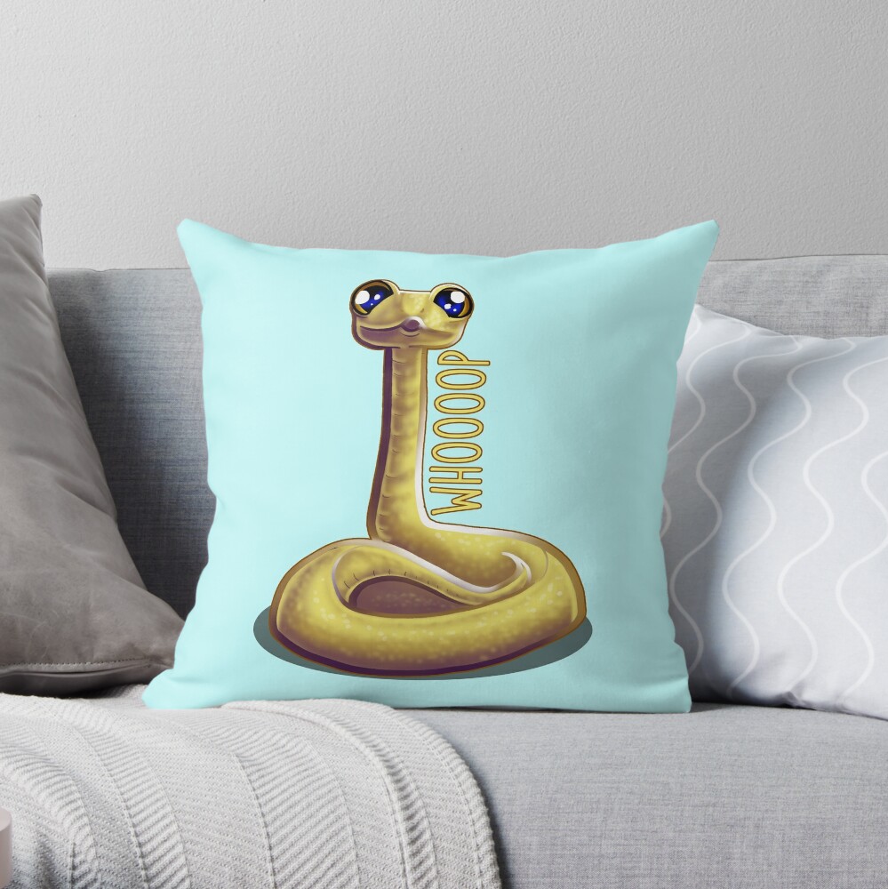 snake travel pillow