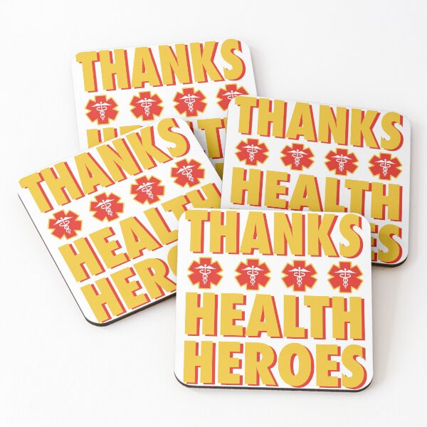 Item preview, Thanks Health Workers and First Responders - America's Heroes - Frontline Workers designed and sold by LaFerte-Bernard.