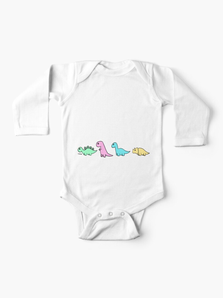 Girls Dinosaur Shirt - Baby Dino Onepiece - Babysaurus Outfit