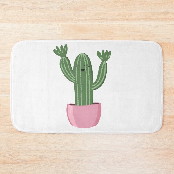 Item preview, Cute Smiley Pink Potted Cactus! designed and sold by Suh44.