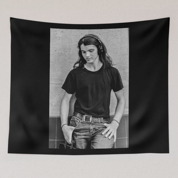 Item preview, Black and White Portrait (Musical Man) designed and sold by Smeekeeper.