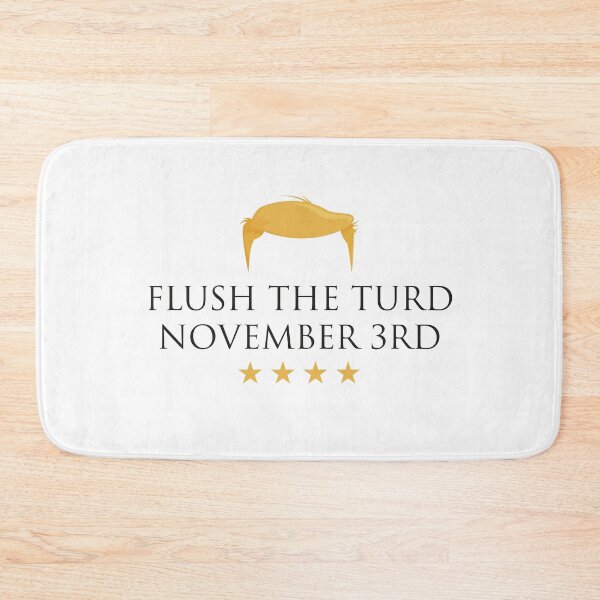 Item preview, Flush the turd november 3rd  designed and sold by graphicmeyou.