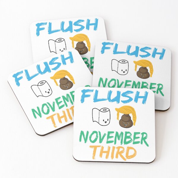 Item preview, Flush The Turd November 3rd designed and sold by Ms-Nach.