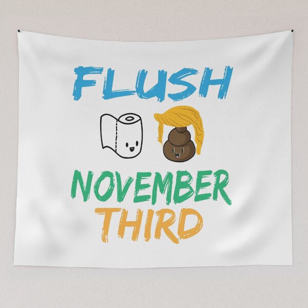 Item preview, Flush The Turd November 3rd designed and sold by Ms-Nach.
