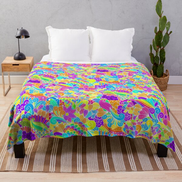 Item preview, Retro Floral Beautiful Hippie Design designed and sold by Alondra.