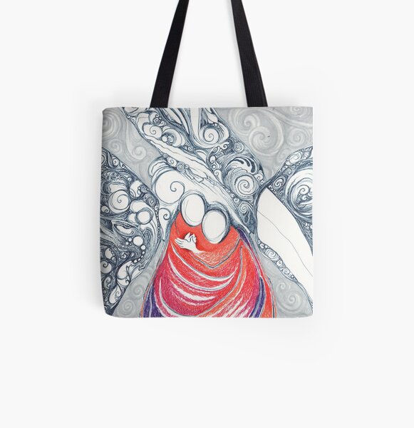 Whatever The Weather (I Keep Myself Wrapped Up In You) All Over Print Tote Bag