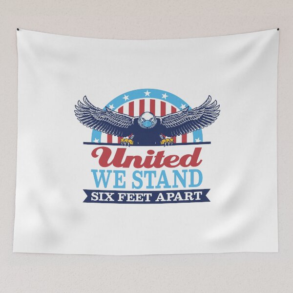 Item preview, American Eagle - Six Foot Wing Span Social Distancing designed and sold by Maria Garcia.