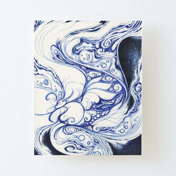 Dreaming and Becoming Canvas Mounted Print