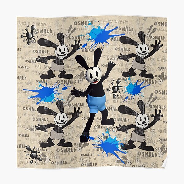 Oswald The Lucky Rabbit Posters | Redbubble