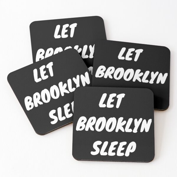 Item preview, Let Brooklyn Sleep (White) designed and sold by Obeyesse.