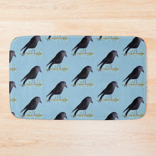 Item preview, Jackdaw in watercolours designed and sold by Deborah Regan.