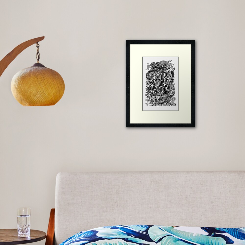 Item preview, Framed Art Print designed and sold by EleanorLutz.