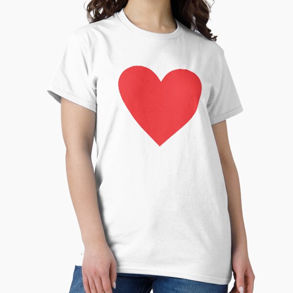 Red Heart - Cute Little Red Heart Classic T-Shirt