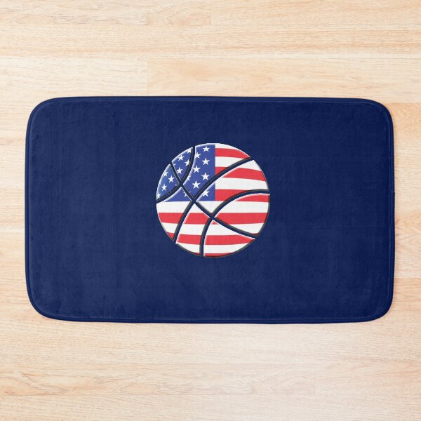Item preview, USA Basketball American Flag designed and sold by theboujeebunny.