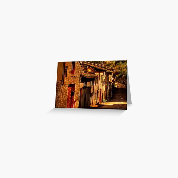 Tuscan Village Greeting Card