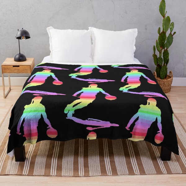 Item preview, Basket Ball Player Rainbow Silhouette designed and sold by sillybanana.