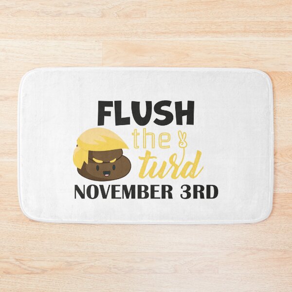 Item preview, Flush the turd november 3rd  designed and sold by graphicmeyou.