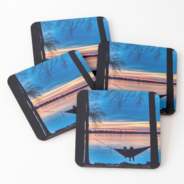 Item preview, Romantic Sunset at the Lake, Lake Norman designed and sold by Amy Dundon.