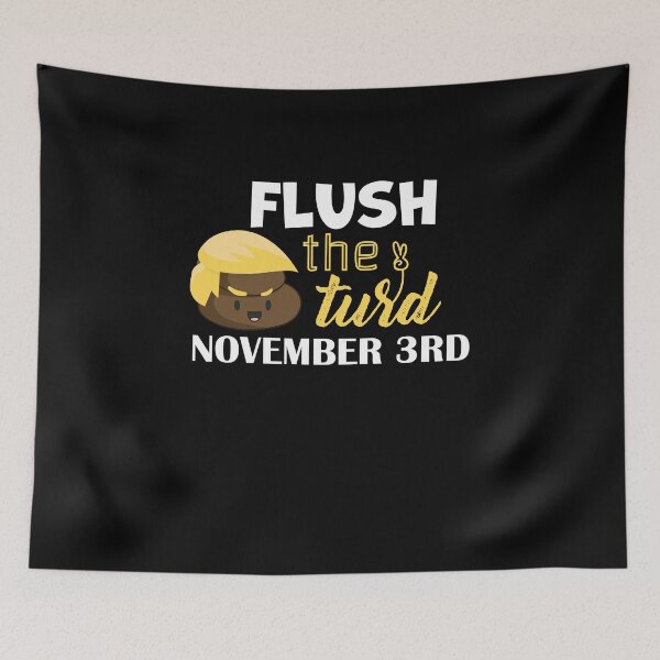 Item preview, Flush the turd november 3rd  designed and sold by graphicmeyou.