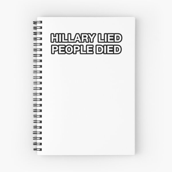 Artikelvorschau, HILLARY LIED PEOPLE gestaucht entworfen und verkauft von memespam.
